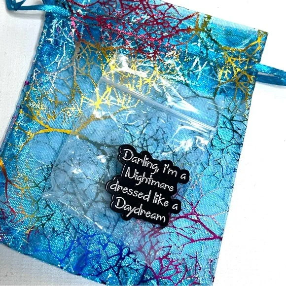 Taylor Swift Pin Song Blank Space Lyrics Eras Tour concert - Picture 4 of 5